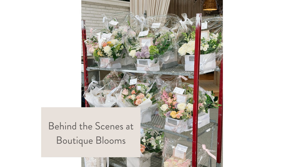 Behind the Scenes at Boutique Blooms