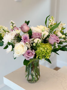 Small Mauve Mix Bloom Box