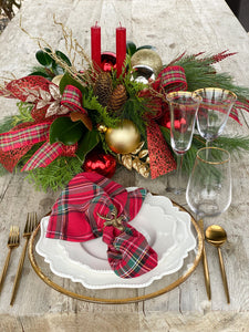 Crimson Holly - Long Lasting Centrepiece