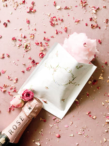 Rosé Organic Cotton Candy by Fancy Pufs